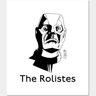 The Rolistes Podcast (Kryten B&W) Posters and Art